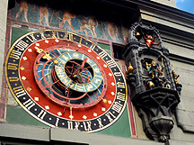 Astronomical Clock Face and Glockenspeil Bern
