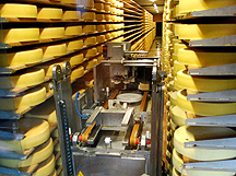 Aging Cheese Round Maison Gruyere Tour