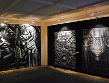 Art at Giger Museum Gruyeres