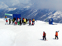 Ski School Swiss Alps