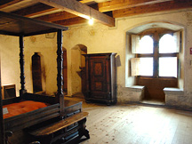 Castle Chillon Interior Bedroom