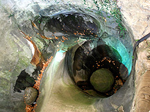 Glacier Garden Ice Hole