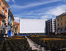 Locarno PPiazza Grande Festival Screen