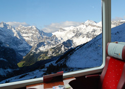 Glacier Express Window Seat View