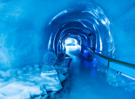 Ice Cave at Mt Titlis