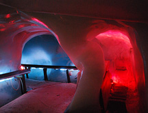 Ice Cave at Mt Titlis