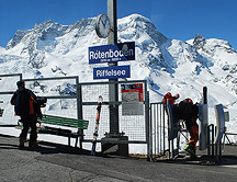 Riffelsee Stop Gornergrat railway