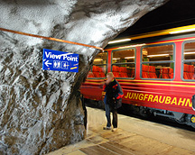 Viewpoint Stop Jungfraubahn  Eiger