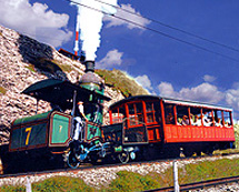 Steam Engine Mt Rigi Railway