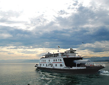 Ferry on Bodensee Lake Constance