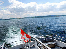 Lake Neuchatel Cruise Boat View