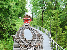 Giessbach Funicular to Giessbach Grand Hotel 