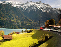 Lake Birenz Scenery Zentralbahn