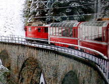 Bernina Express Viaduct Bridge