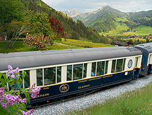 Golden Pass Classic Train in Scenery