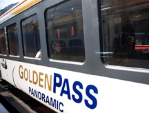 Golden Pass Line Panoramic Car